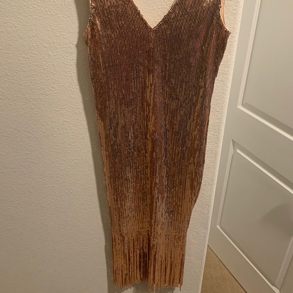 Glitter Gold Dress - Picture 1 of 3